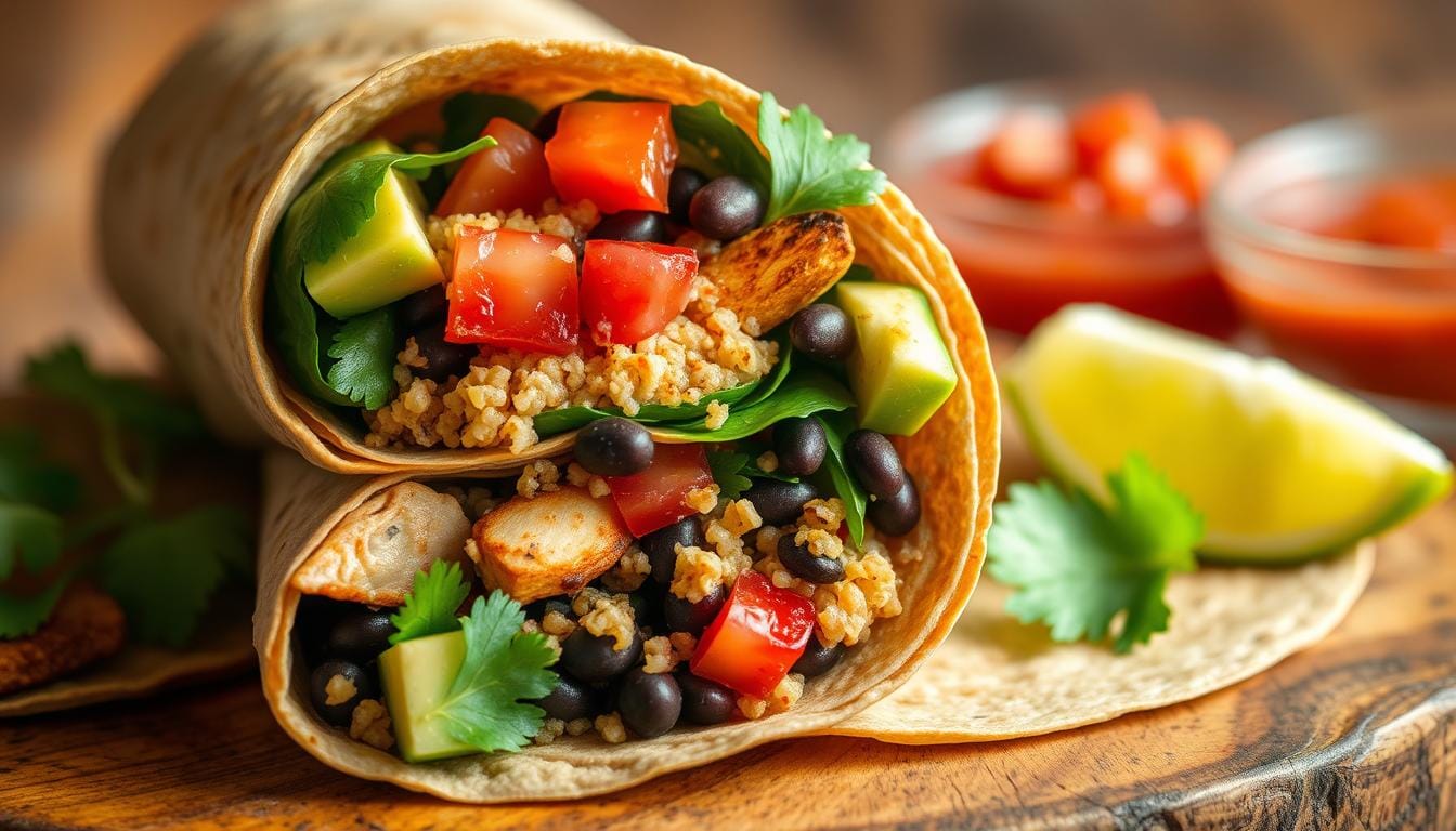 High Protein Burritos