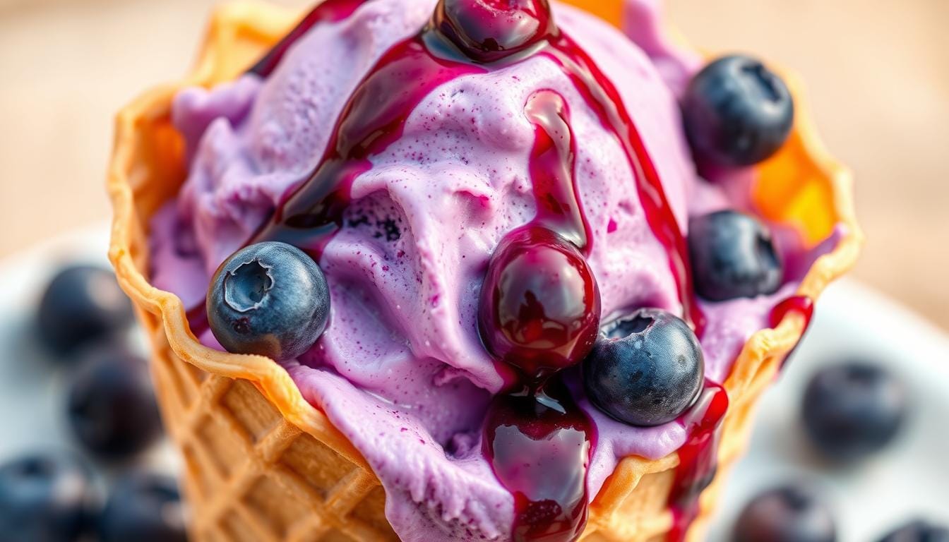 Blueberry Ice Cream Recipe