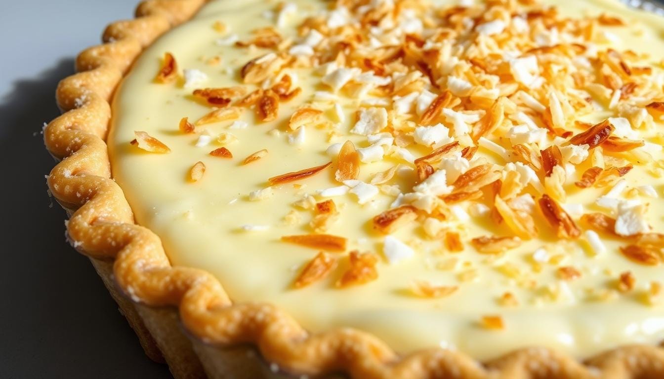 Coconut Custard Pie Recipe